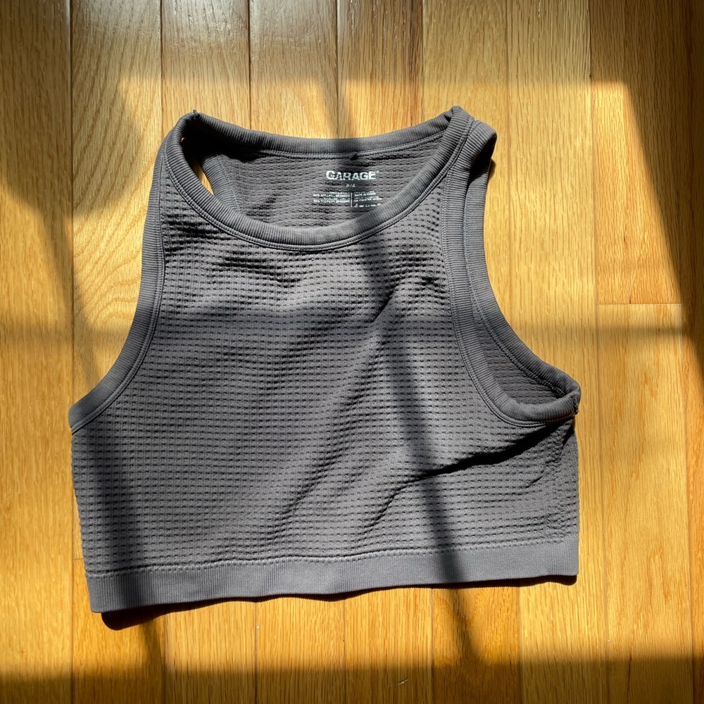 cropped tank top